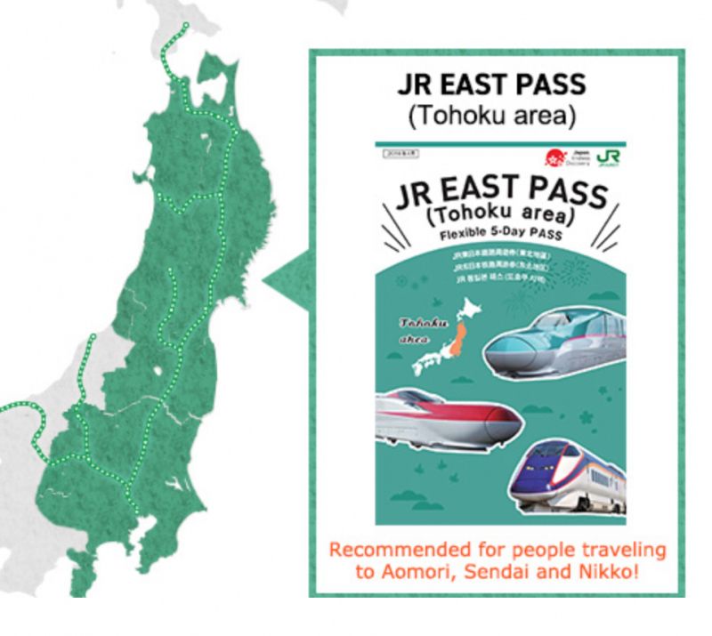 thẻ JR East Pass thẻ JR East Pass